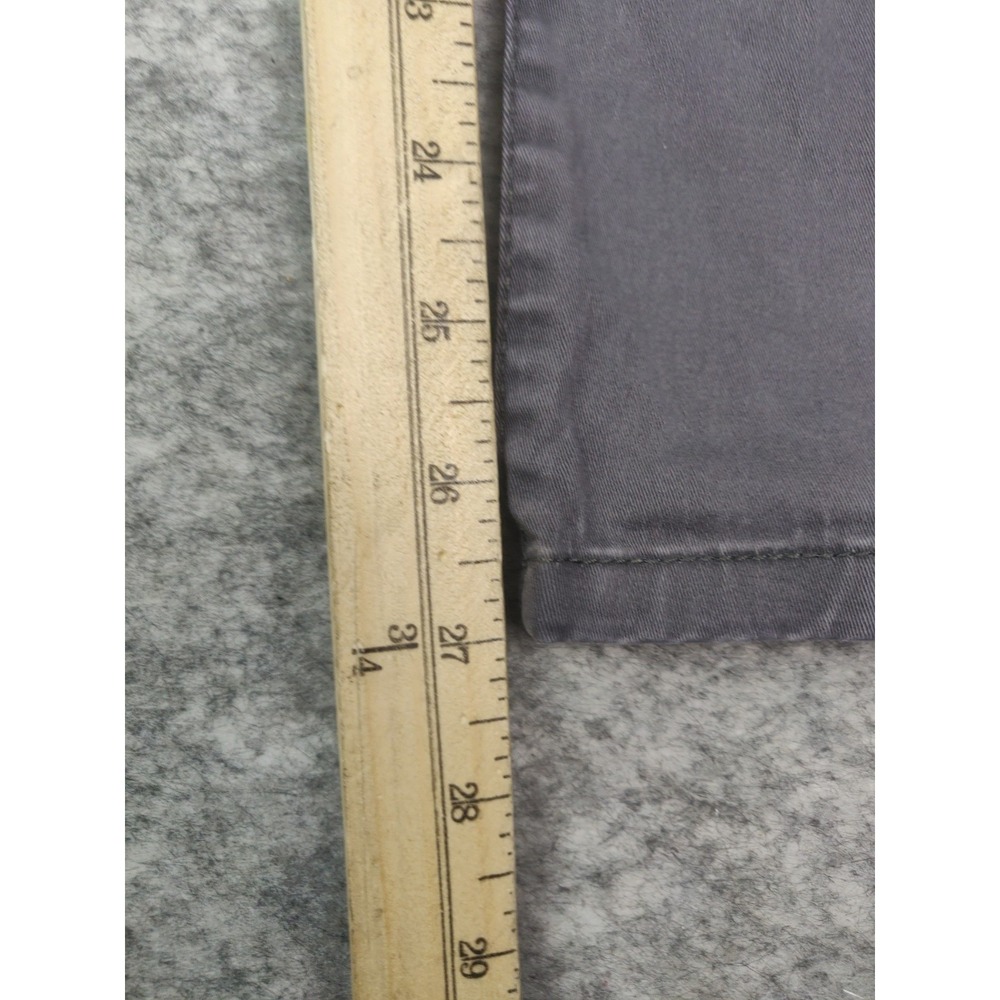 English Laundry Mens 36x29 Straight Fit Gray Stretch Chinos Pants Casual - Picture 12 of 13
